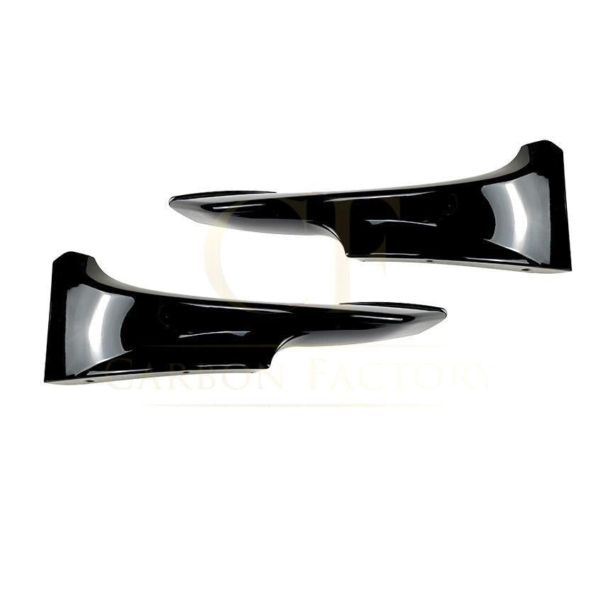 Gloss Black Front Splitter Covers for BMW E92 E93 3 Series LCI 09-13 - Carbon Factory