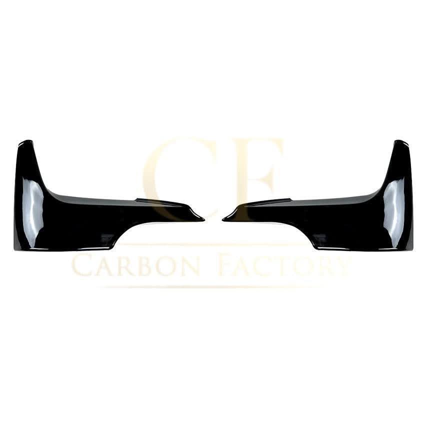 MP Style Gloss Black Front Bumper Trims for BMW 1 Series E82 1M 2007-2013 - Carbon Factory