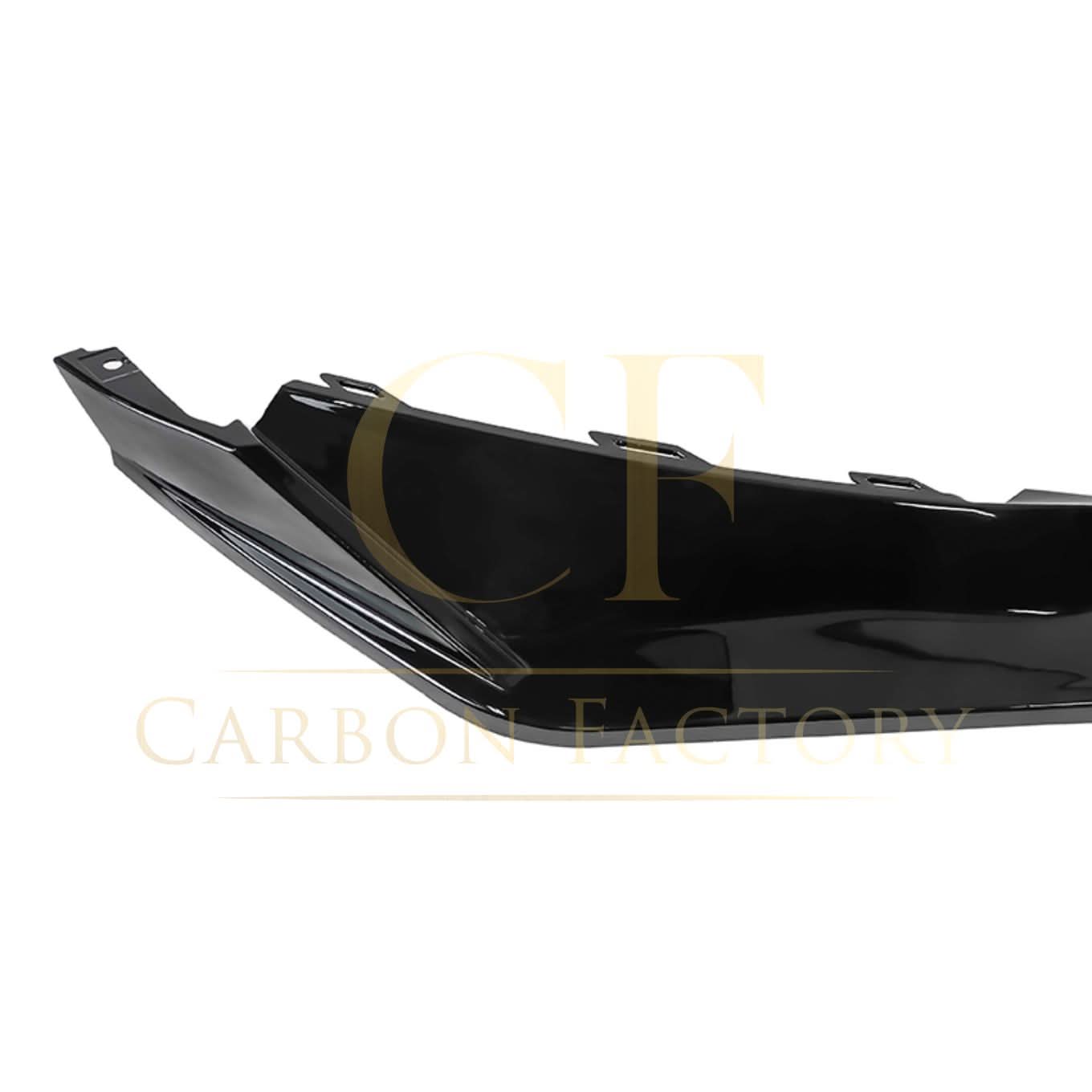 MP Style Gloss Black Front Splitter 3 Pieces for BMW G80 M3 G82 G83 M4 21-Present - Carbon Factory