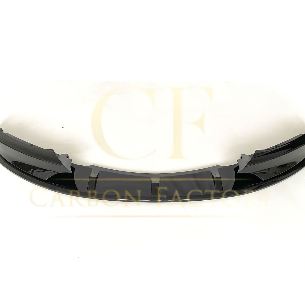 MP Style Gloss Black Front Splitter for BMW 1 Series E82 E88 2007-2013 - Carbon Factory