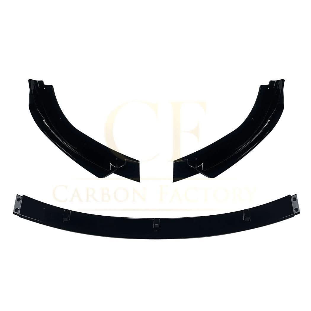 MP Style Gloss Black Front Splitter for BMW E60 E61 5 Series LCI 08-10 - Carbon Factory