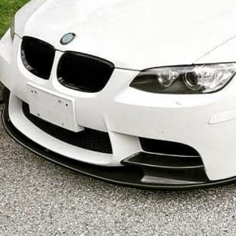 MP Style Gloss Black Front Splitter for BMW E90 E92 E93 M3 07-13 - Carbon Factory