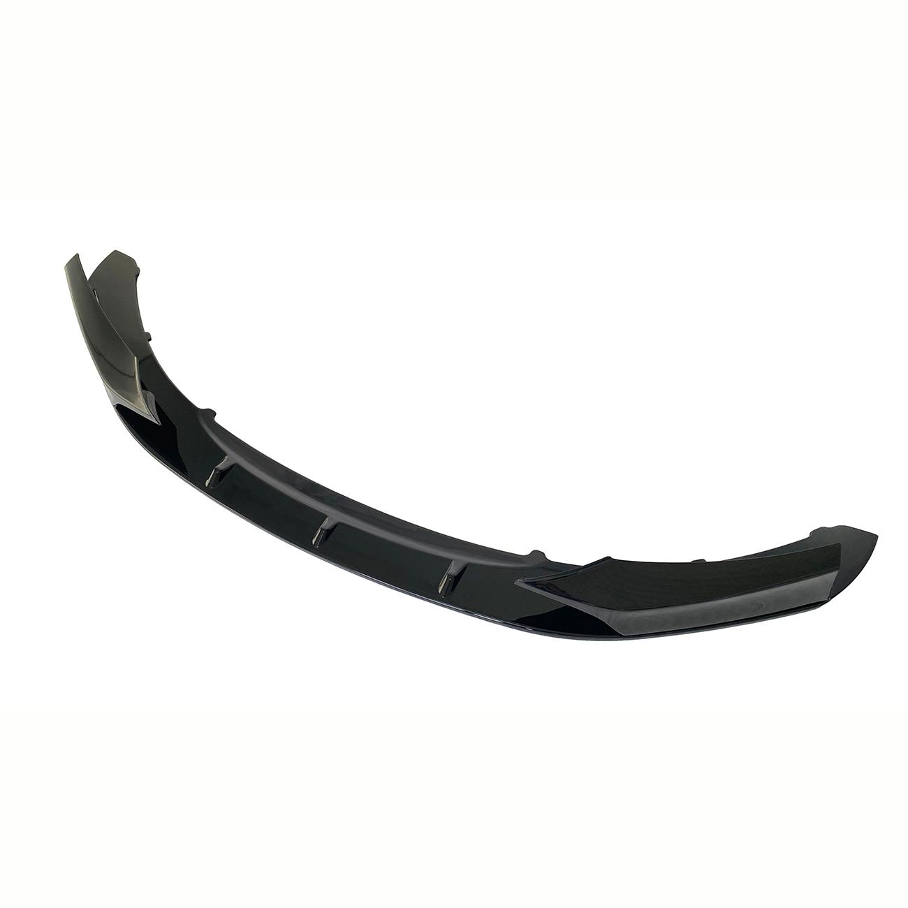 MP Style Gloss Black Front Splitter for BMW F20 1 Series Pre-LCI 12-14 - Carbon Factory