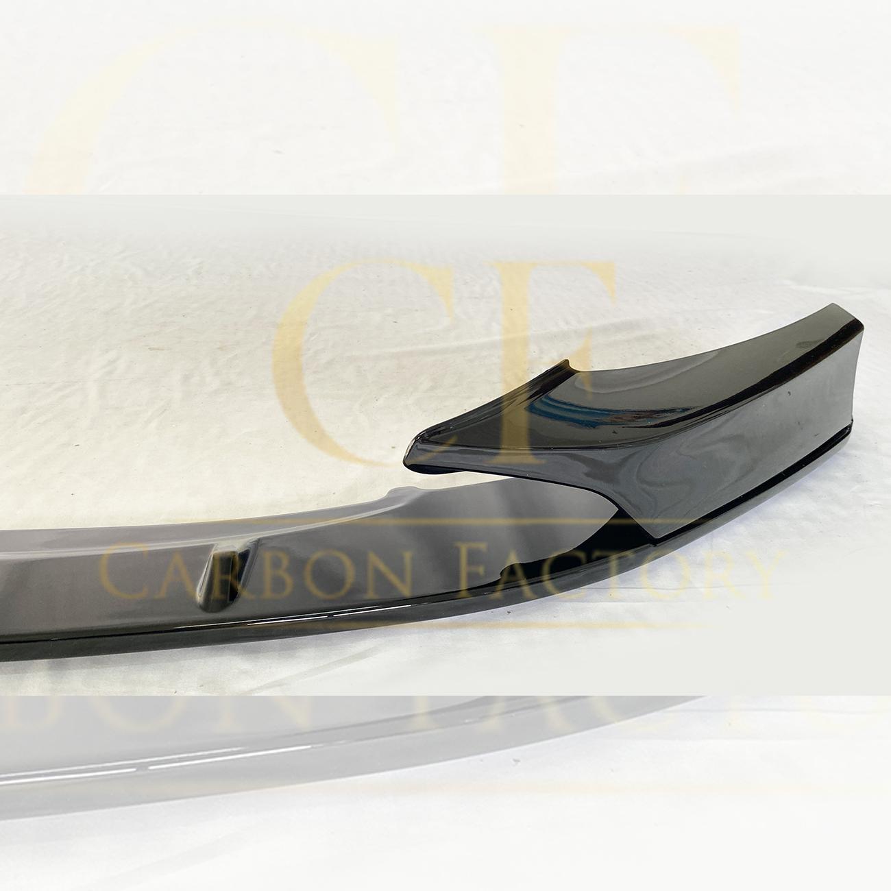 MP Style Gloss Black Front Splitter for BMW F20 1 Series Pre-LCI 12-14 - Carbon Factory