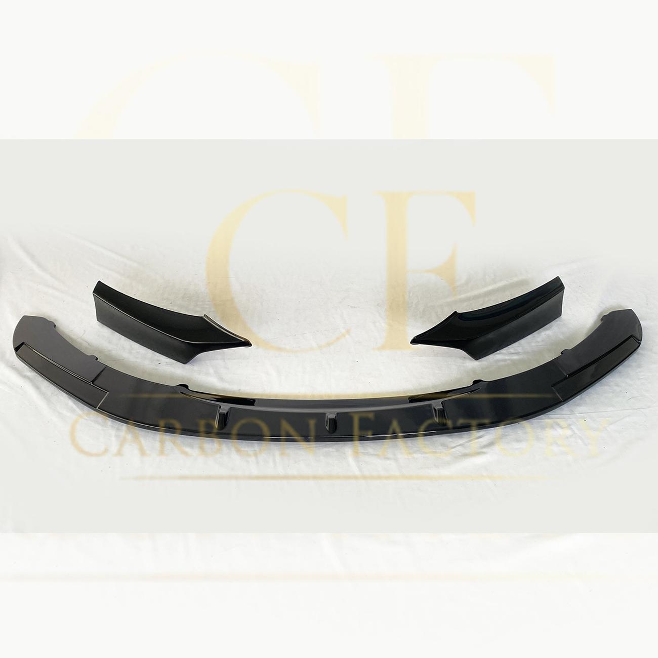 MP Style Gloss Black Front Splitter for BMW F20 1 Series Pre-LCI 12-14 - Carbon Factory