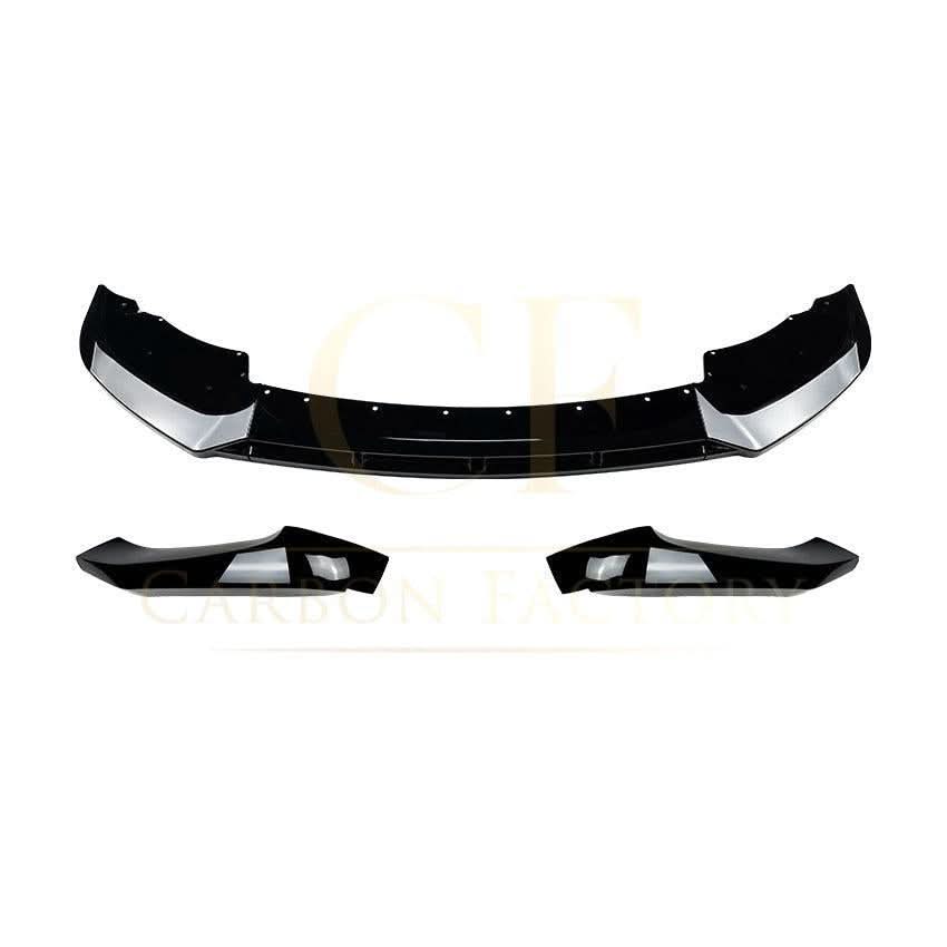 MP Style Gloss Black Front Splitter for BMW F25 X3 F26 X4 LCI 14-17 - Carbon Factory