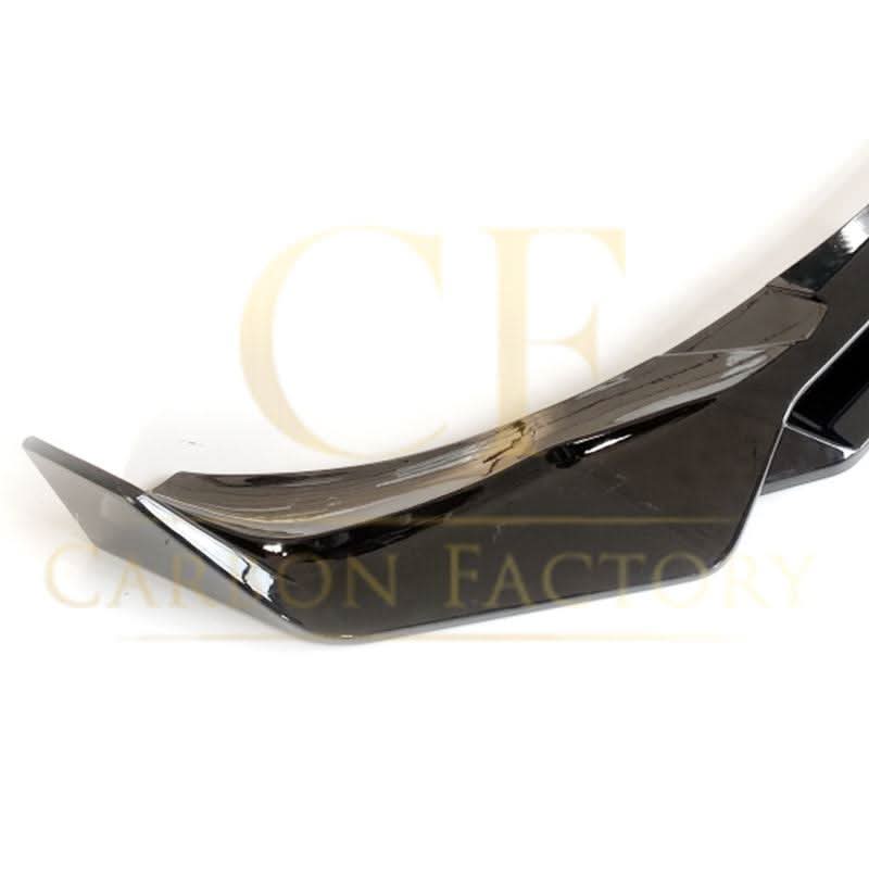 MP Style Gloss Black Front Splitter for BMW G01 X3 IX3 G02 X4 LCI 22-24 - Carbon Factory