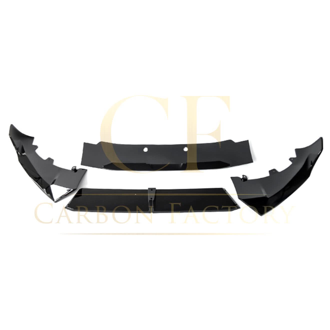 MP Style Gloss Black Front Splitter for BMW G06 LCI X6 23-Present - Carbon Factory