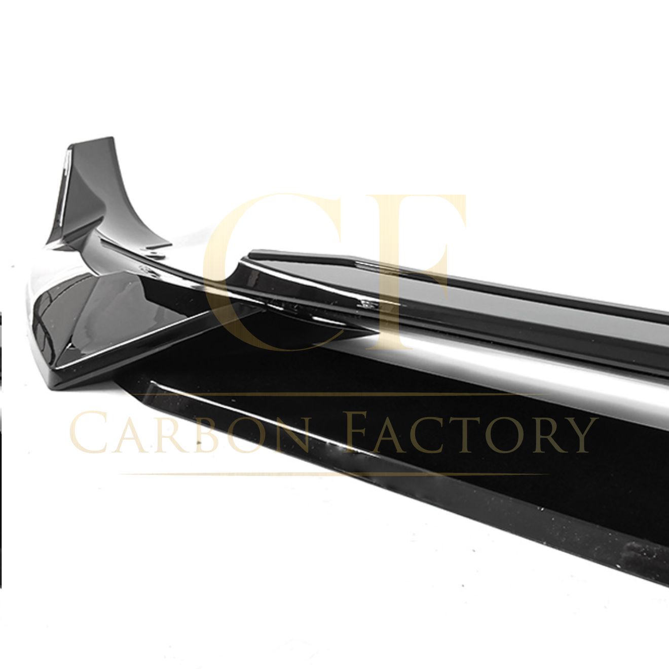 MP Style Gloss Black Front Splitter for BMW G06 LCI X6 23-Present - Carbon Factory