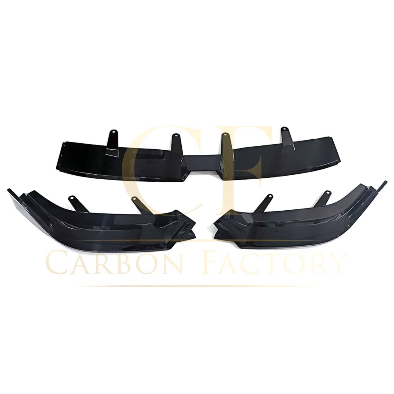 MP Style Gloss Black Front Splitter for BMW G60 5 Series 24-Present - Carbon Factory