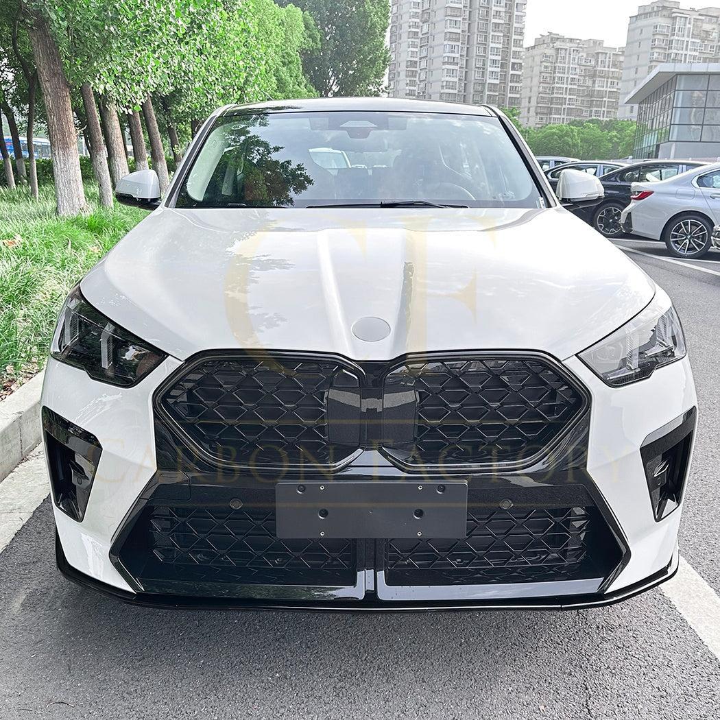 MP Style Gloss Black Front Splitter for BMW U10 X2 23-Present - Carbon Factory
