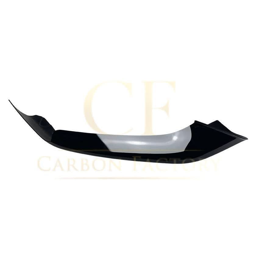 MP Style Gloss Black Front Splitter Upper Pieces for BMW G30 G31 5 Series Pre-LCI 17-20 - Carbon Factory