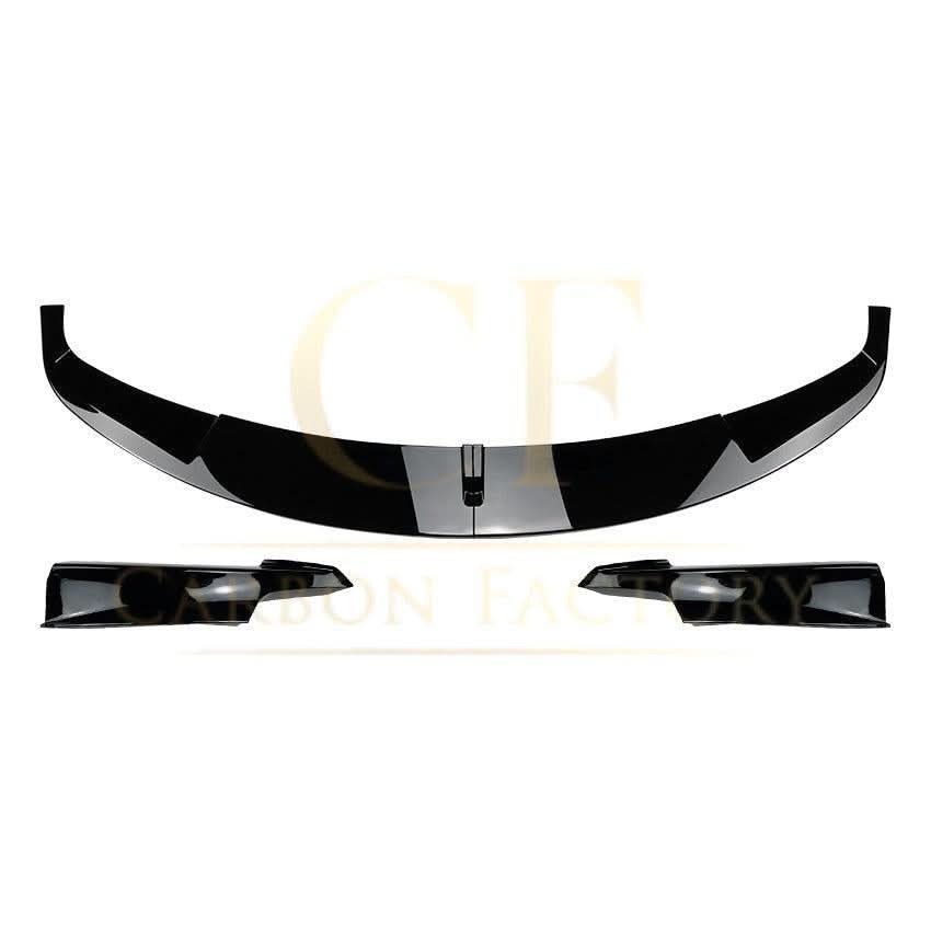 MP4 Style Gloss Black Front Splitter for BMW F30 F31 3 Series 12-19 - Carbon Factory