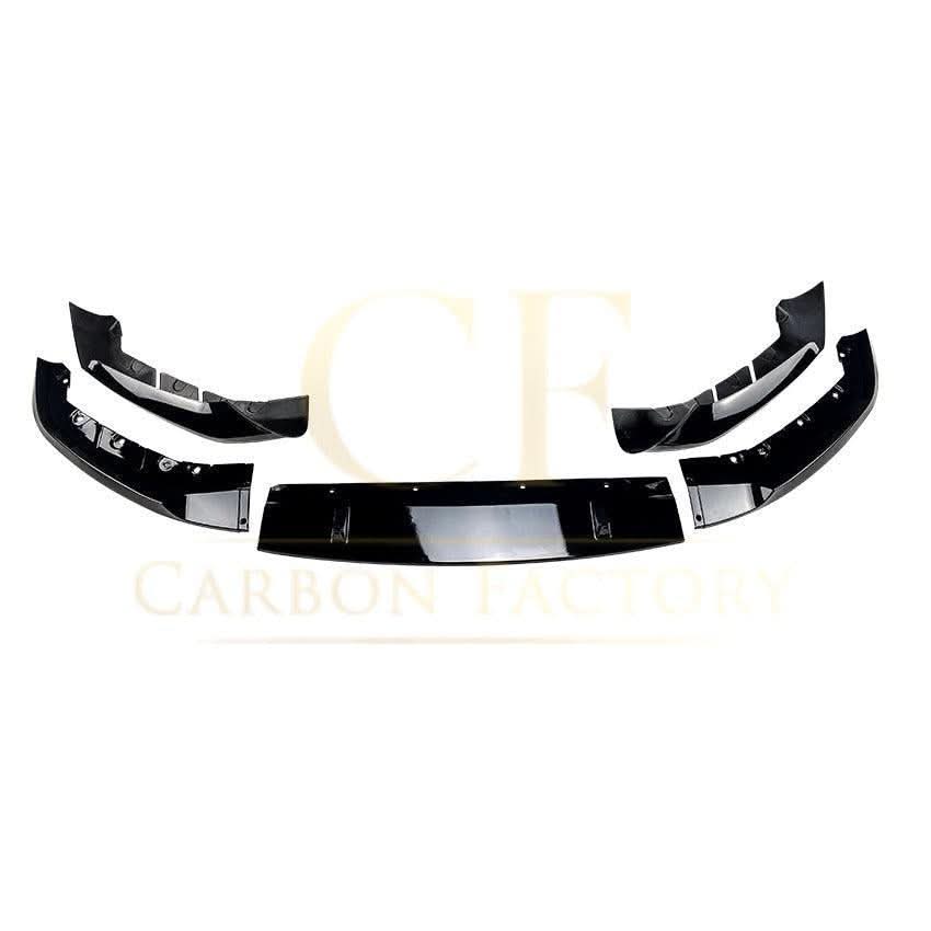 MP4 Style Gloss Black Front Splitter for BMW G30 G31 5 Series Pre-LCI 17-20 - Carbon Factory