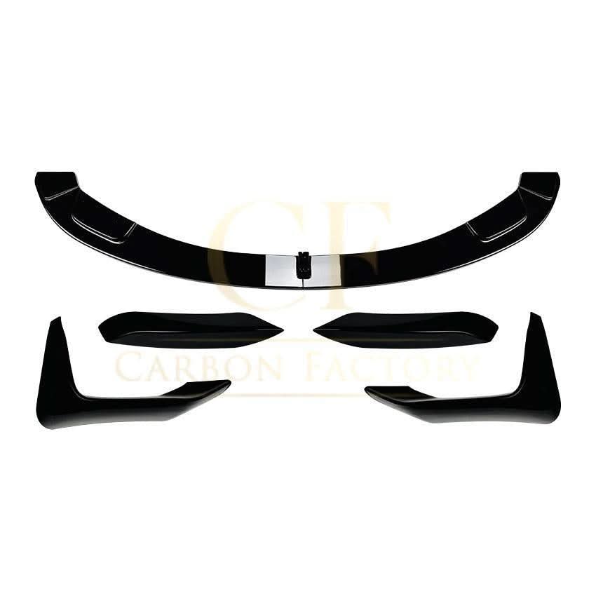 MP5 Style Gloss Black Front Splitter for BMW F80 M3 F82 F83 M4 14-20 - Carbon Factory