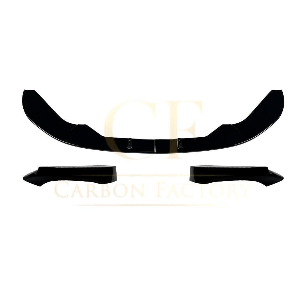 P Style Gloss Black Front Splitter for BMW F20 F21 1 Series LCI M Sport 15-19 - Carbon Factory
