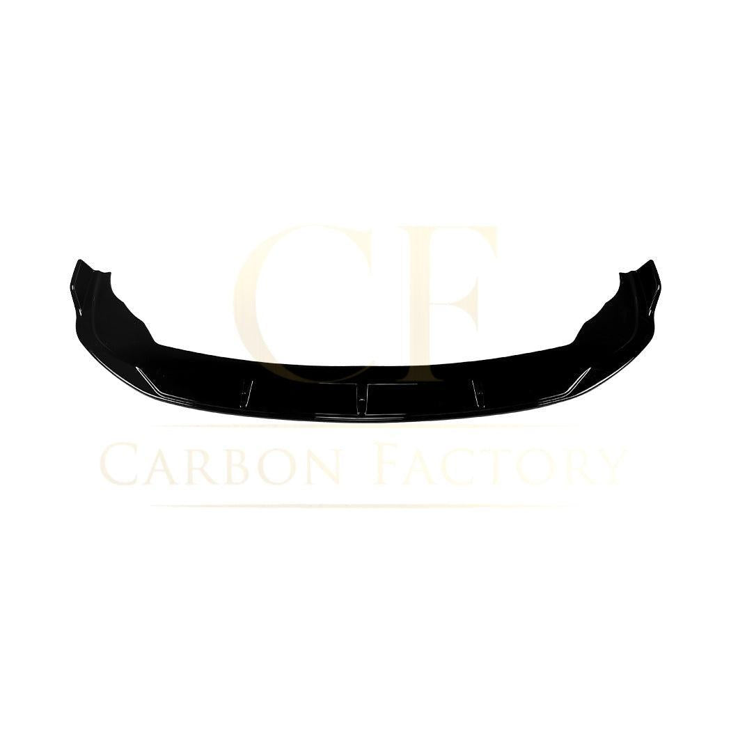 V Style Gloss Black Front Splitter for BMW F44 2 Series 4 Door 20-Present - Carbon Factory