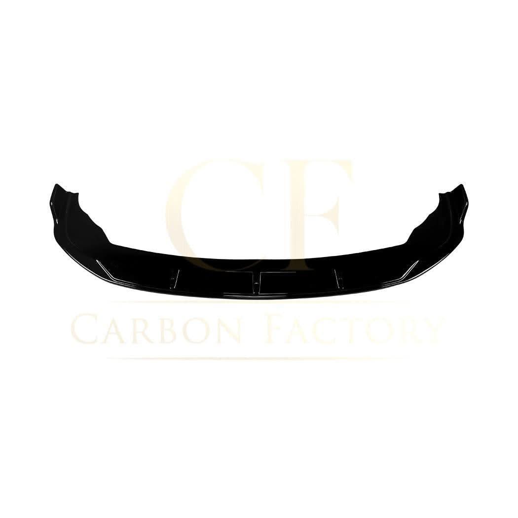 V Style Gloss Black Front Splitter for BMW F44 2 Series 4 Door 20-Present - Carbon Factory