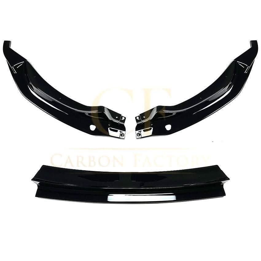 V Style Gloss Black Front Splitter for BMW F80 M3 F82 F83 M4 14-20 - Carbon Factory