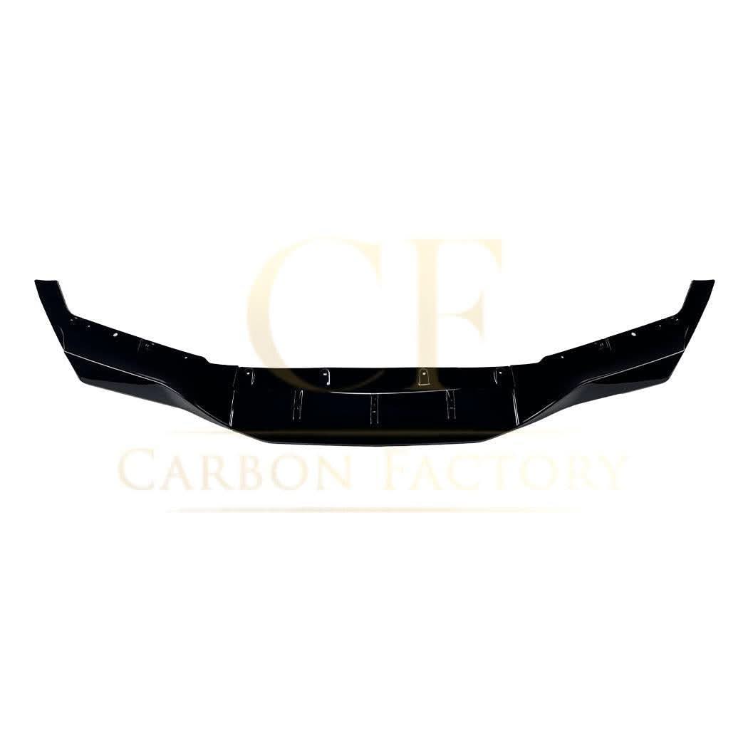 V Style Gloss Black Front Splitter for BMW F90 M5 17-20 - Carbon Factory