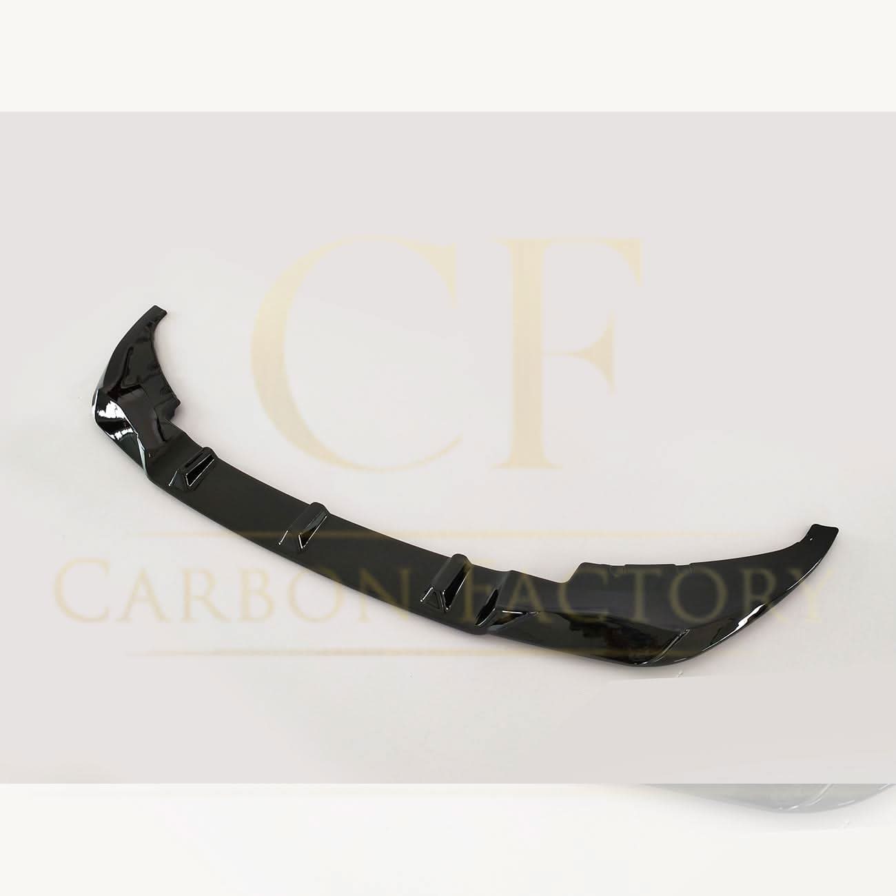 V Style Gloss Black Front Splitter for BMW G11 G12 7 Series LCI 20-23 - Carbon Factory