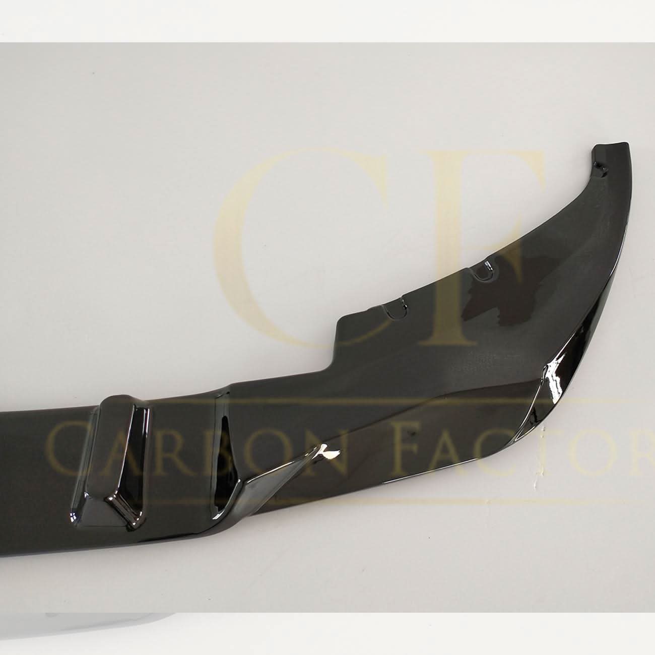 V Style Gloss Black Front Splitter for BMW G11 G12 7 Series LCI 20-23 - Carbon Factory