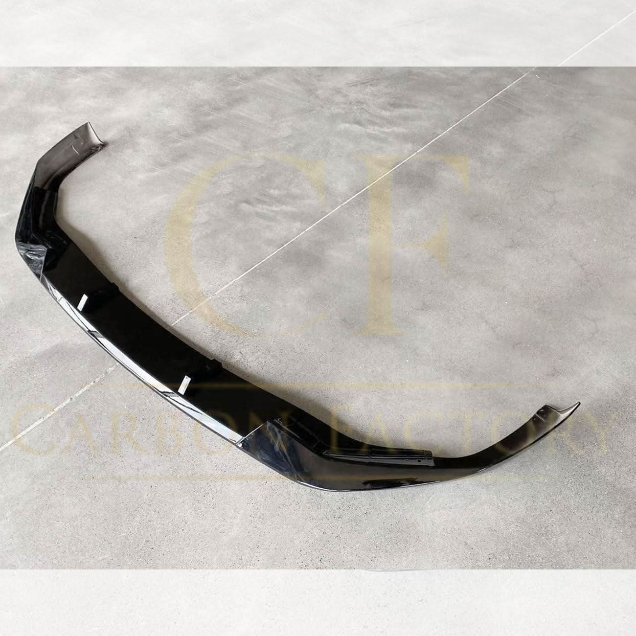 V Style Gloss Black Front Splitter for BMW G30 G31 5 Series LCI 21-24 - Carbon Factory