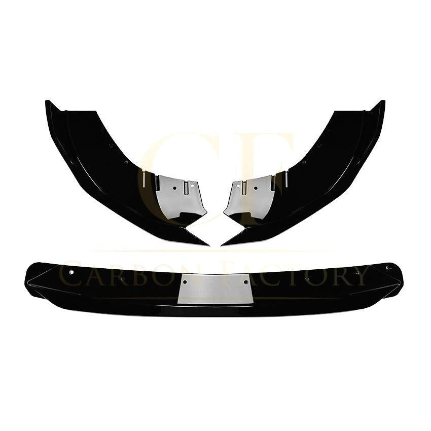 V Style Gloss Black Front Splitter for BMW G42 2 Series Coupe 21-Present - Carbon Factory