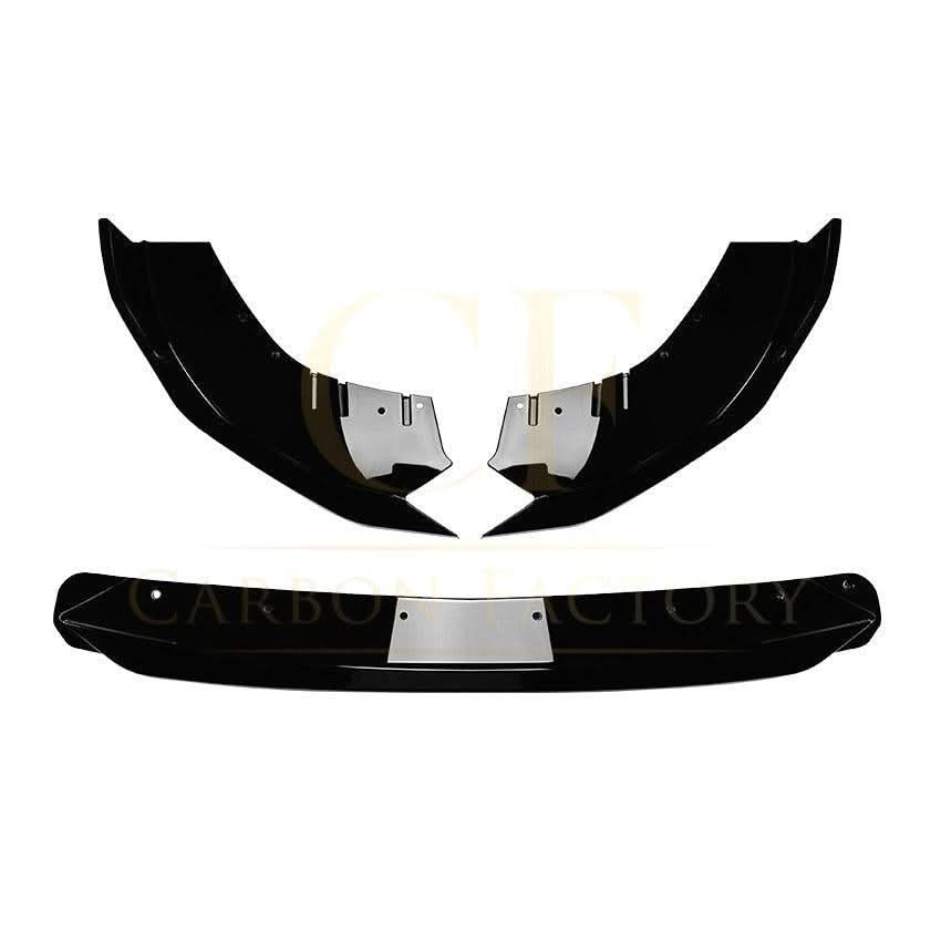 V Style Gloss Black Front Splitter for BMW G42 2 Series Coupe 21-Present - Carbon Factory