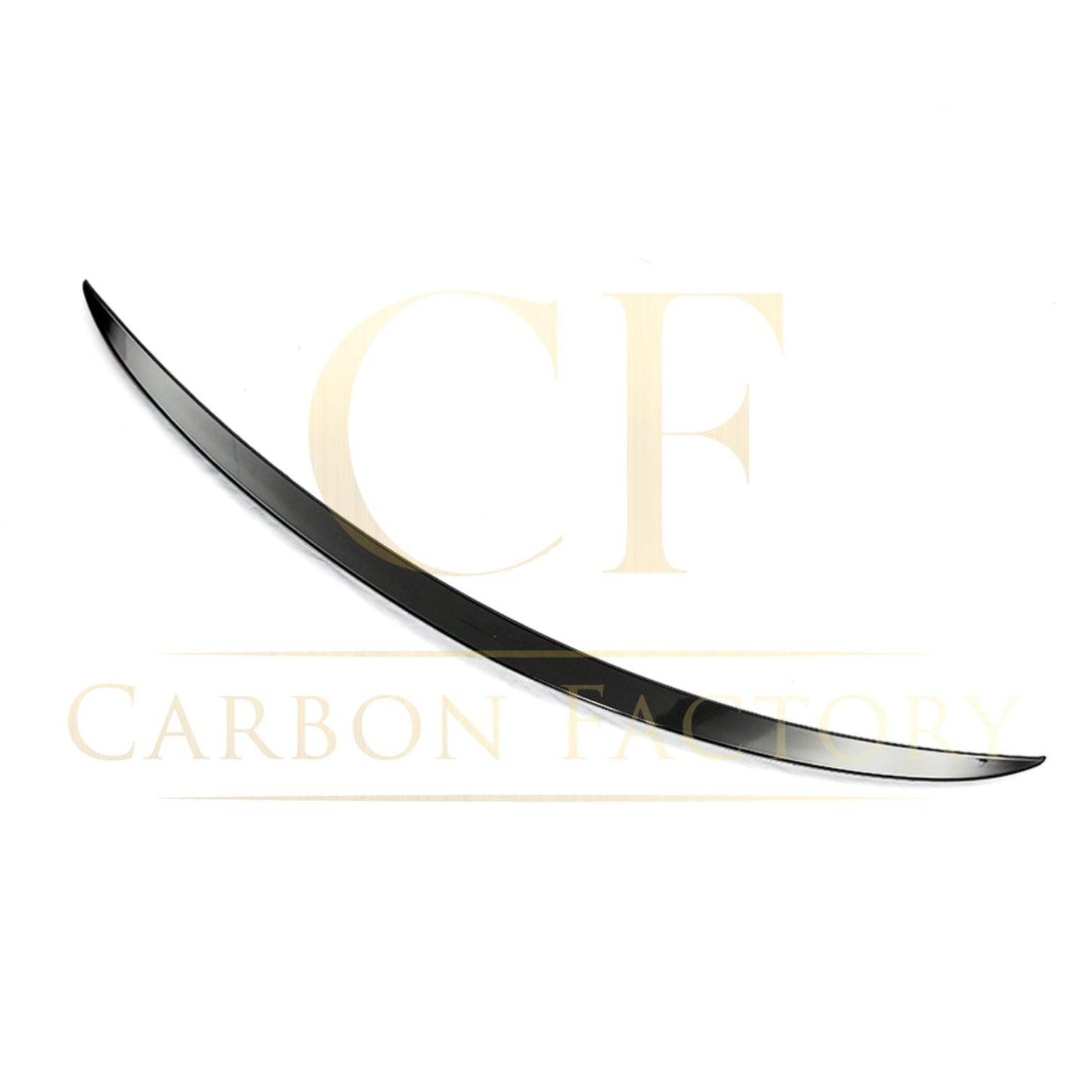 AMG Style Gloss Black Boot Spoiler for Mercedes Benz W205 C Class 15-21 - Carbon Factory