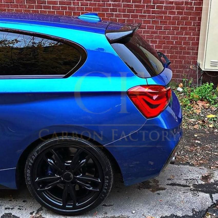 3D Style Gloss Black Roof Spoiler for BMW F20 F21 1 Series 11-19 - Carbon Factory