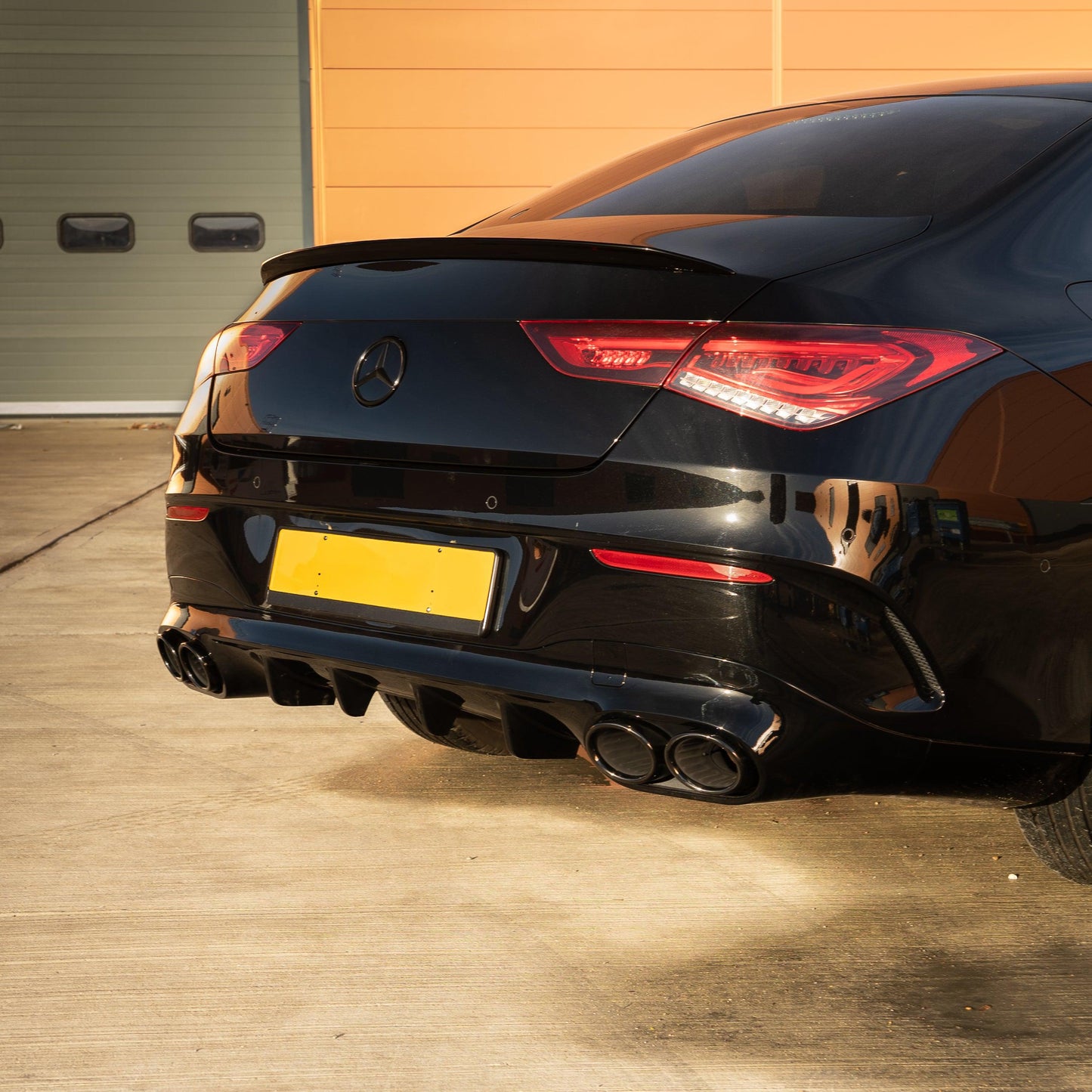 AMG Style Gloss Black Boot Spoiler for Mercedes Benz W118 CLA 19-Present - Carbon Factory