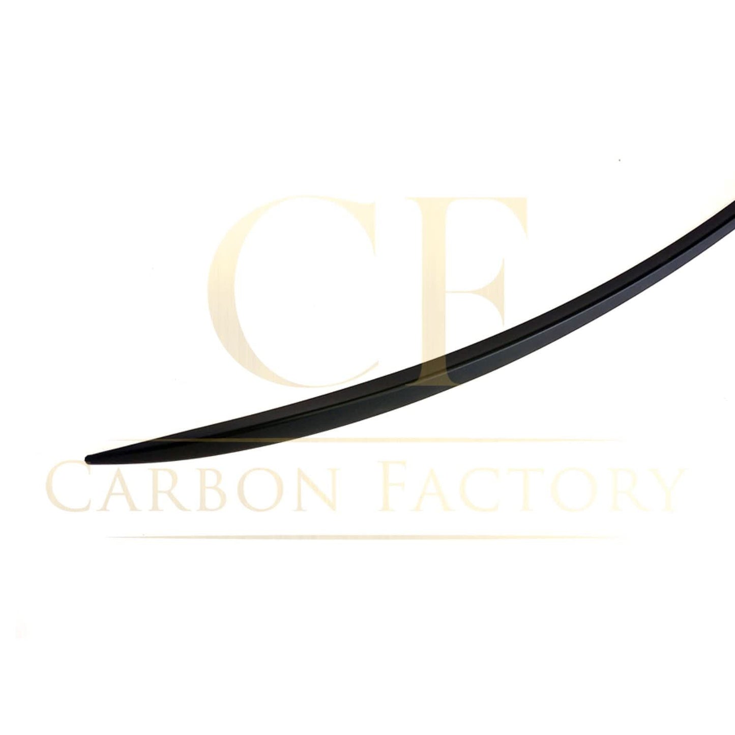 C63 Style Gloss Black Boot Spoiler for Mercedes Benz W205 C Class Saloon 15-21 - Carbon Factory