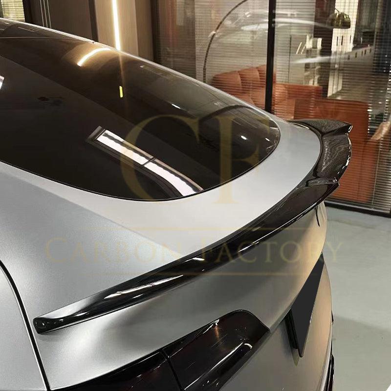 Competition Style Gloss Black Boot Spoiler for Tesla Model Y 19-24 - Carbon Factory