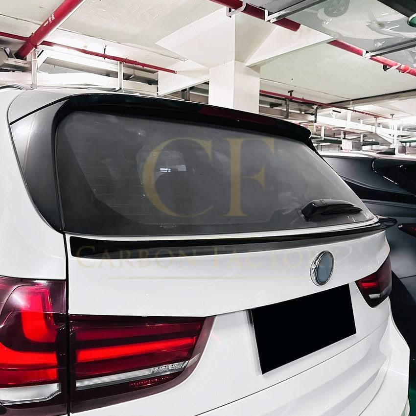 Gloss Black Mid Spoiler for BMW F15 X5 14-18 - Carbon Factory