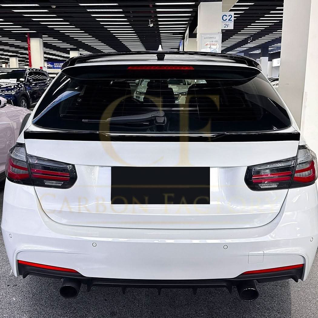 Gloss Black Mid Spoiler for BMW F31 3 Series 12-19 - Carbon Factory