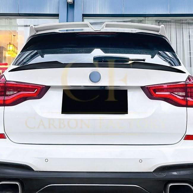 Gloss Black Mid Spoiler for BMW G01 X3 18-24 - Carbon Factory