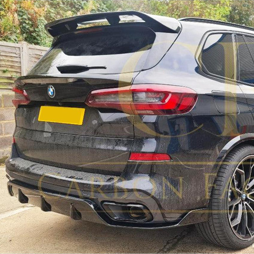Gloss Black Mid Spoiler for BMW G05 X5 19-25 - Carbon Factory