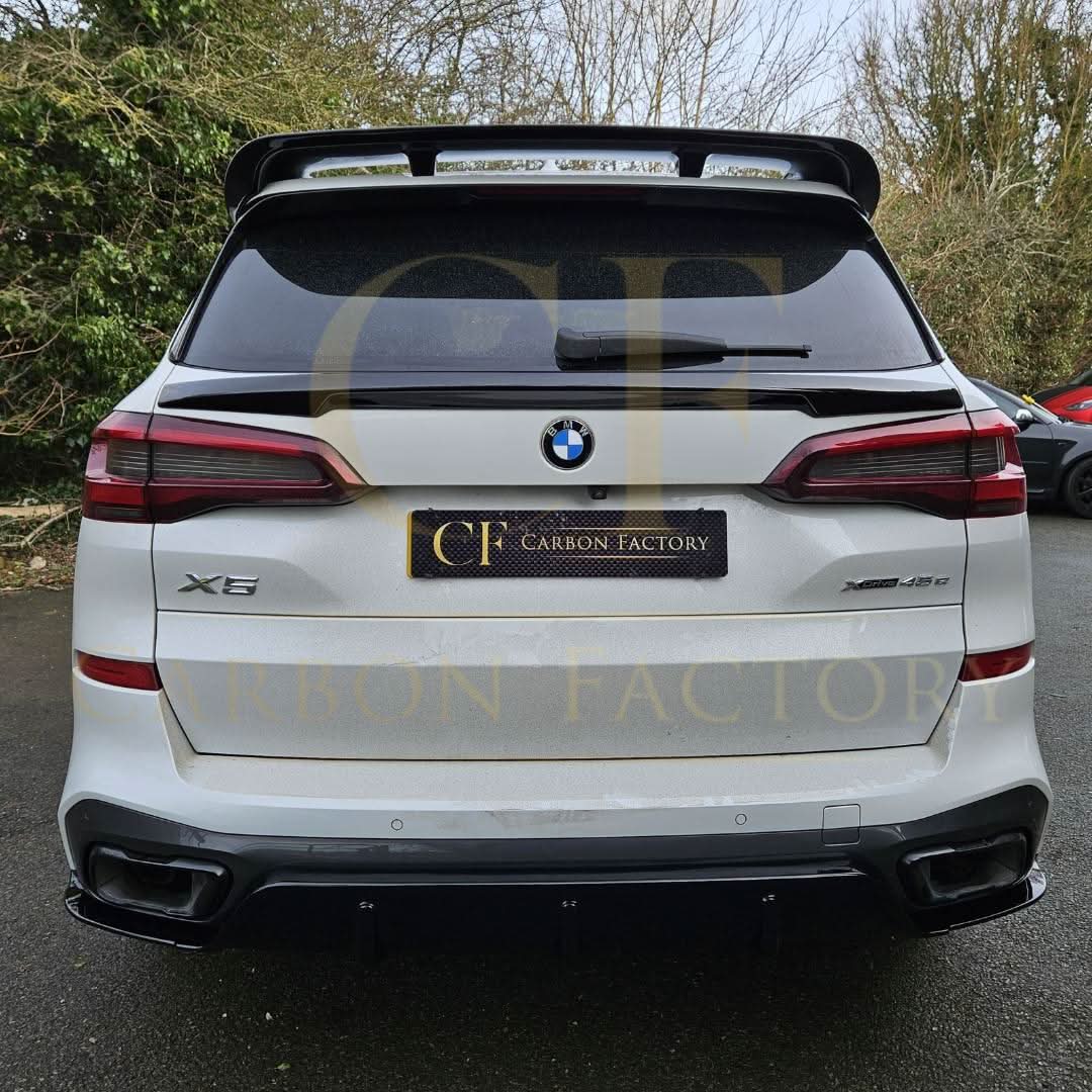 Gloss Black Mid Spoiler for BMW G05 X5 19-25 - Carbon Factory