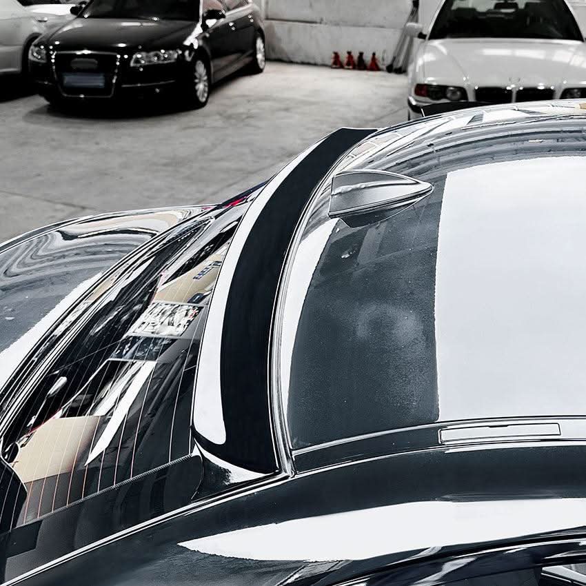 Gloss Black Roof Spoiler for BMW 1 Series E82 2007-2013 - Carbon Factory