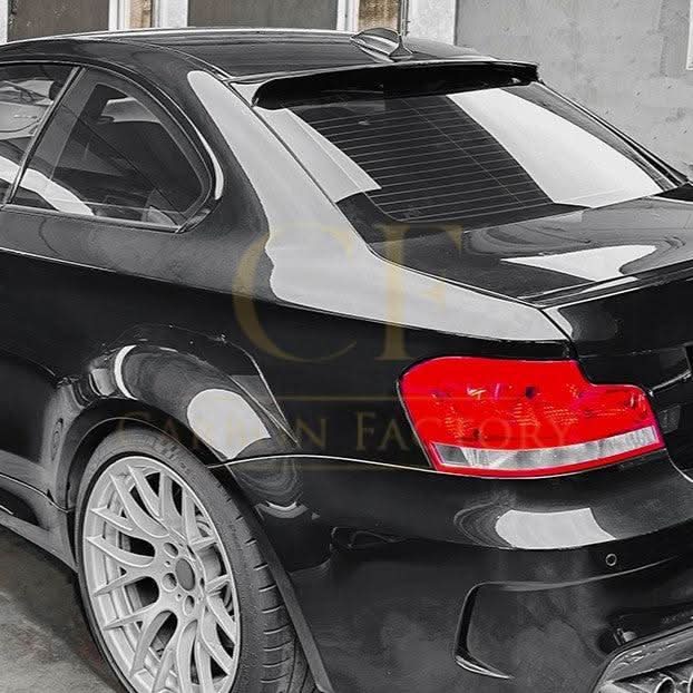 Gloss Black Roof Spoiler for BMW 1 Series E82 2007-2013 - Carbon Factory