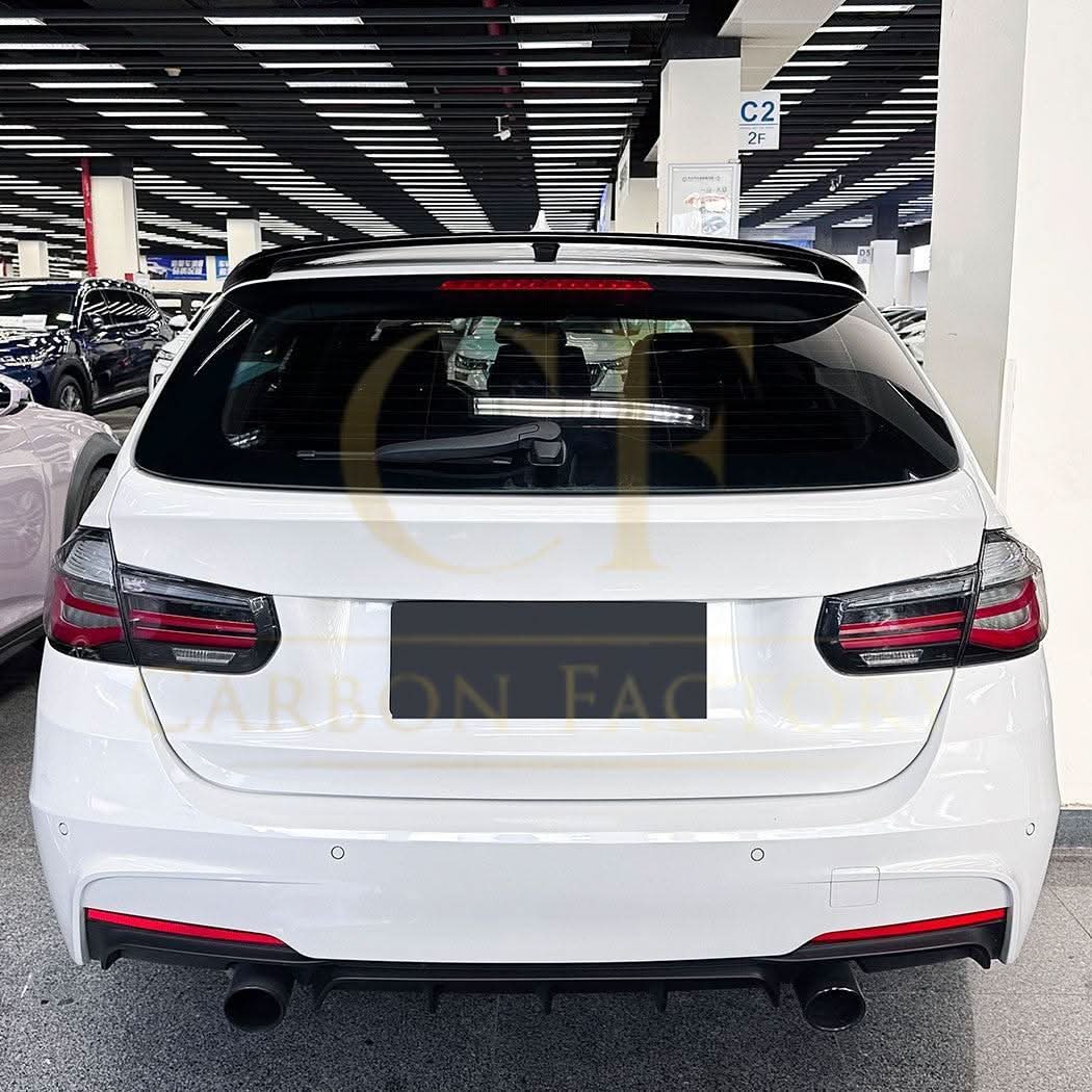 Gloss Black Roof Spoiler for BMW F31 3 Series 12-19 - Carbon Factory