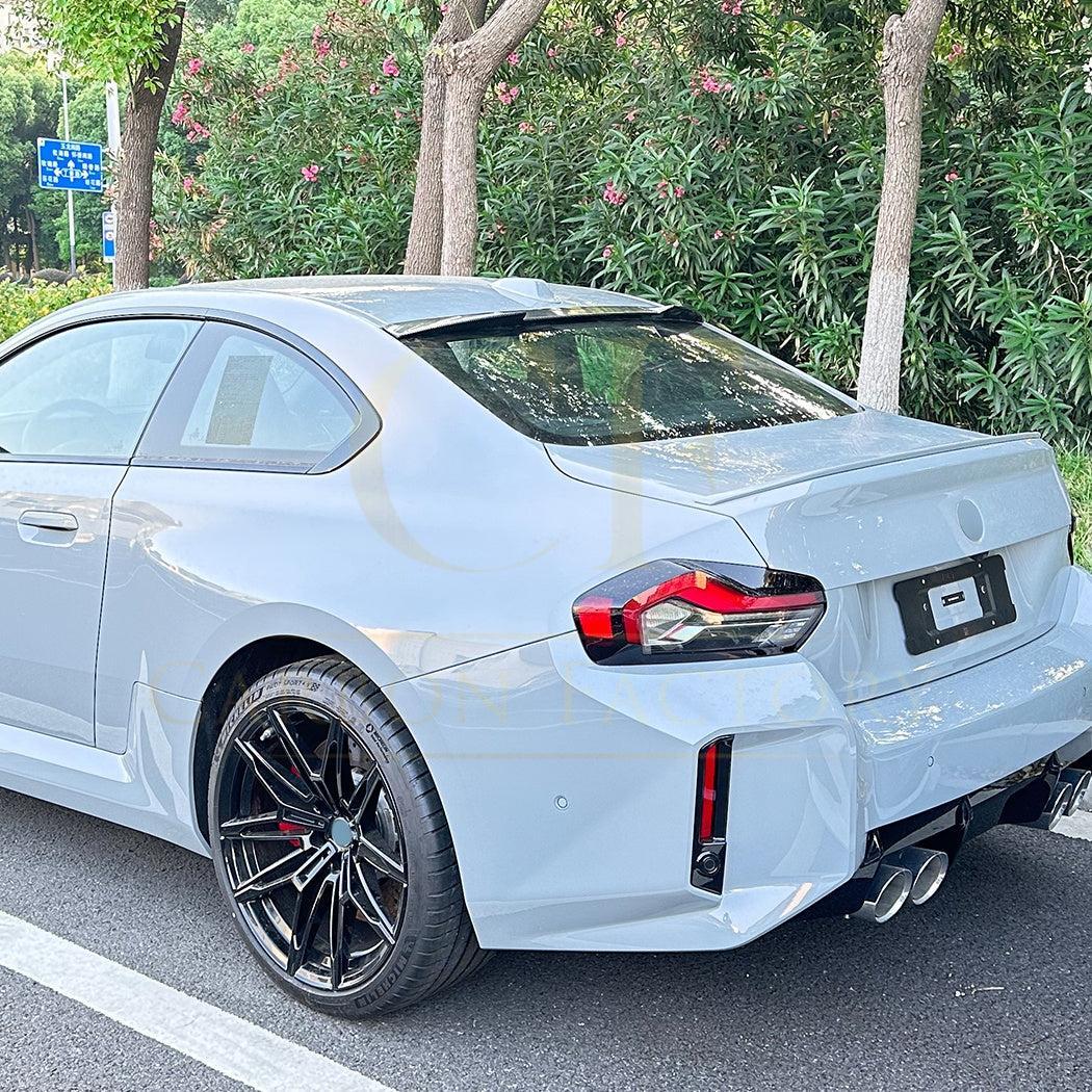 Gloss Black Roof Spoiler for BMW G87 M2 23-Present - Carbon Factory