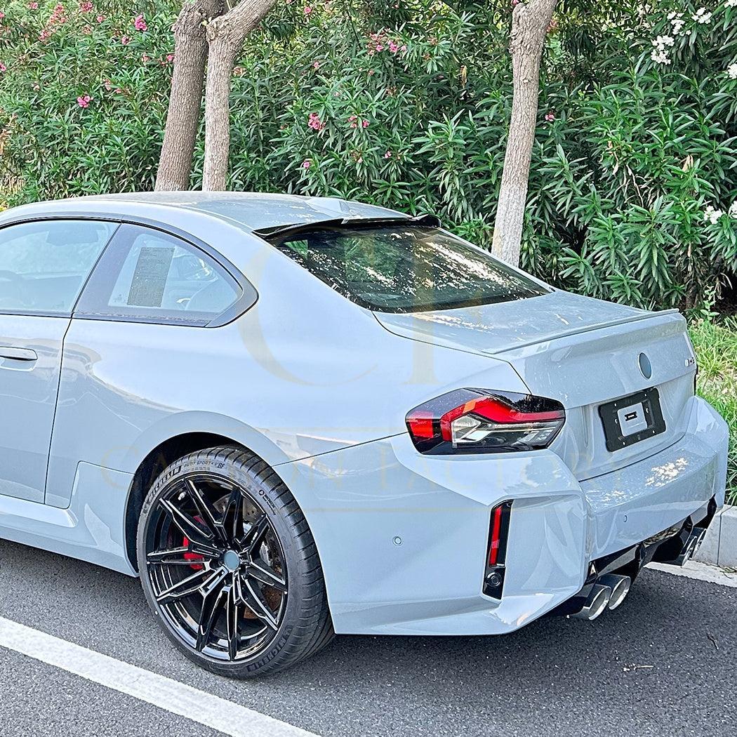 Gloss Black Roof Spoiler for BMW G87 M2 23-Present - Carbon Factory