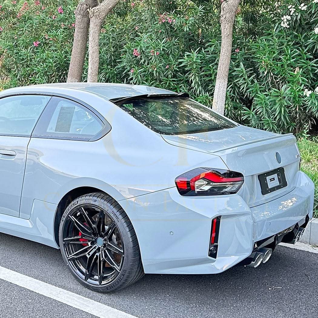Gloss Black Roof Spoiler for BMW G87 M2 23-Present - Carbon Factory