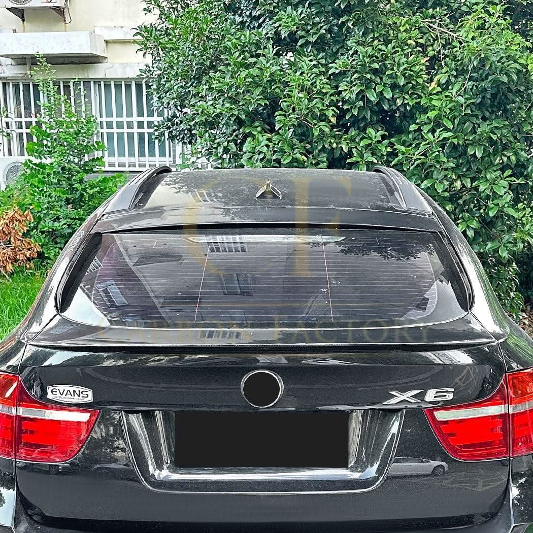 Gloss Black Side Spoilers for BMW E71 X6 08-14 - Carbon Factory