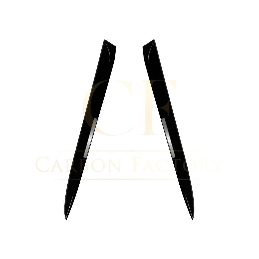 Gloss Black Side Spoilers for BMW F16 X6 14-18 - Carbon Factory