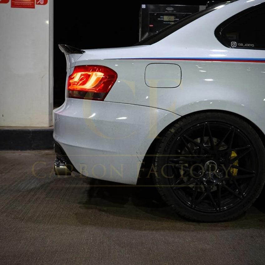 M4 Style Gloss Black Boot Spoiler for BMW 1 Series E82 2007-2013 - Carbon Factory
