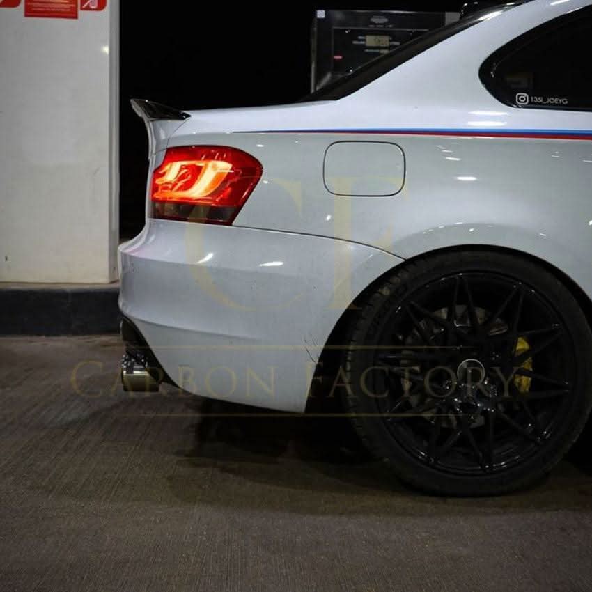 M4 Style Gloss Black Boot Spoiler for BMW 1 Series E82 2007-2013 - Carbon Factory