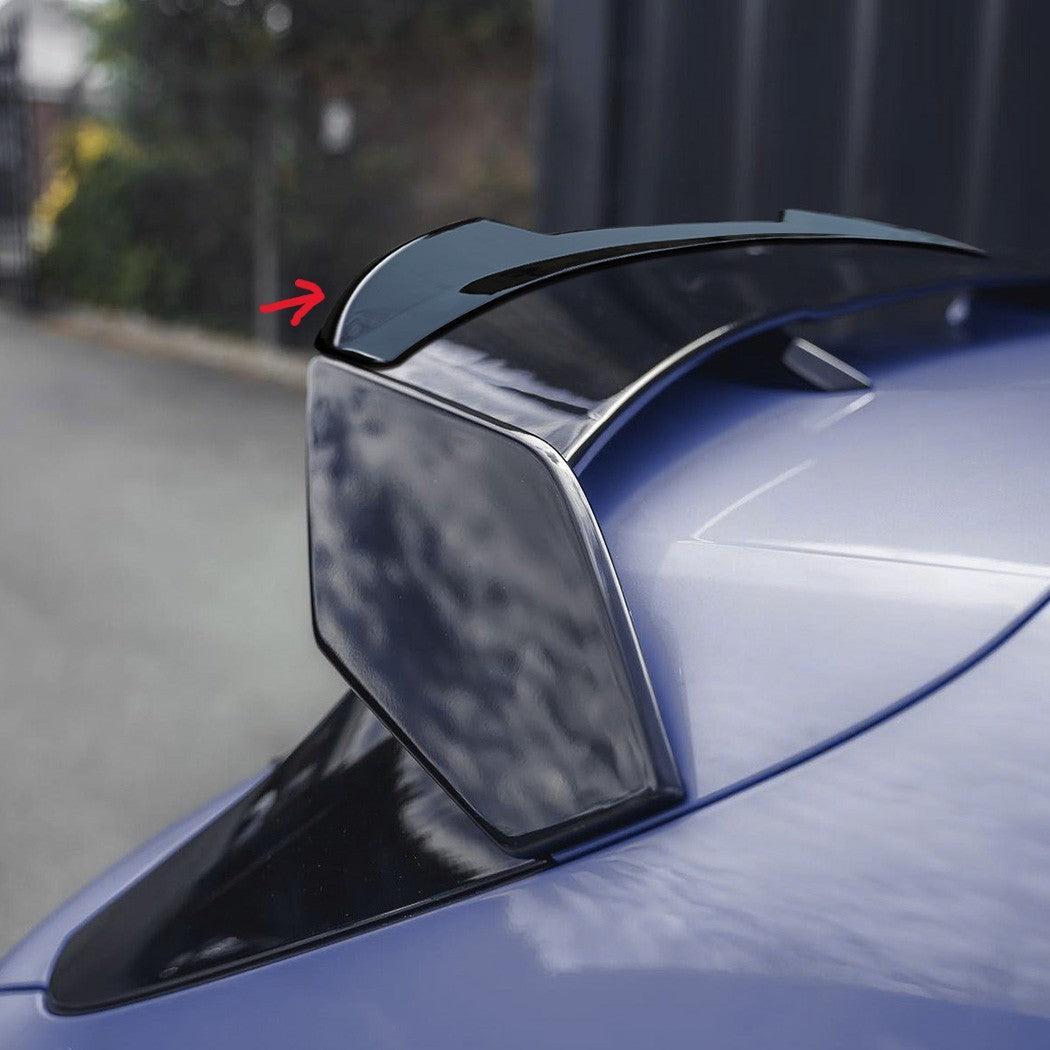 MP Style Add On Gloss Black Spoiler for BMW F40 1 Series 19-24 - Carbon Factory